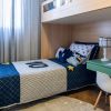 Novo quarto de Lucca, filho de Aline Gotschalg e Fernando Medeiros, possui kit cama infantil completo com nova cor e diversão com bolas de plush, almofadas temáticas e bonecos de pano