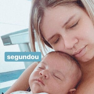 Marília Mendonça compartilhou foto fofa com o filho, Léo