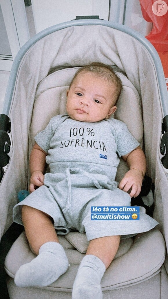 Filho de Marília Mendonça e Murilo Huff, Leo tem 3 meses