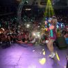 Kelly Key faz show na festa Divina, na quadra da Unidos da Tijuca, no Centro do Rio de Janeiro