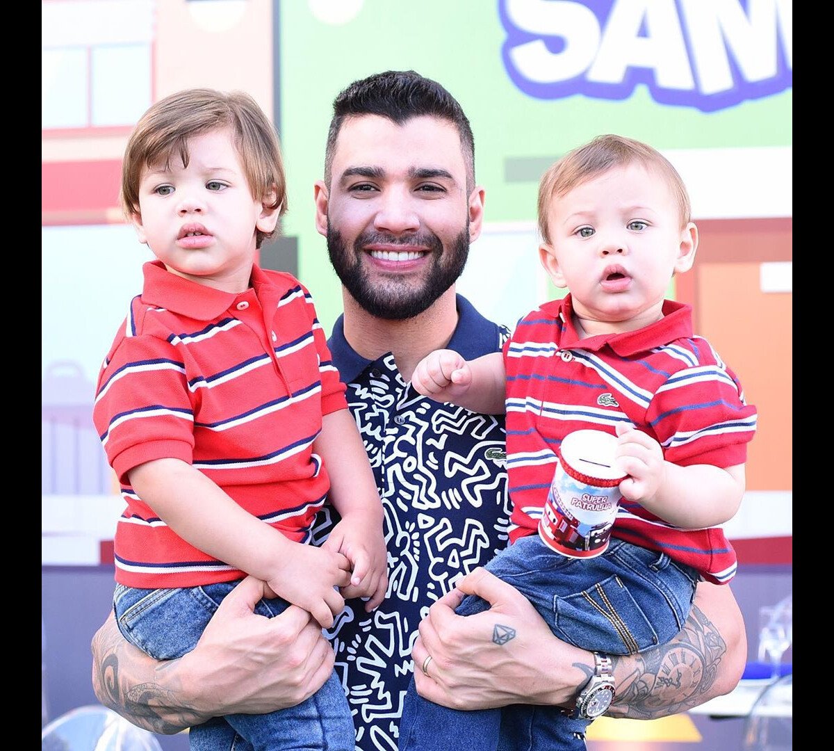 Foto Gusttavo Lima é pai de