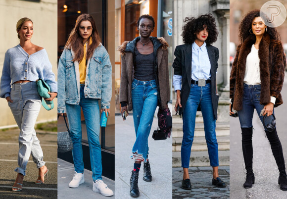 Calça jeans + o calçado ideal para cada produção