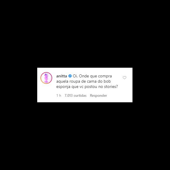 Anitta faz pergunta no Instagram de Gui Araújo e fãs shippam