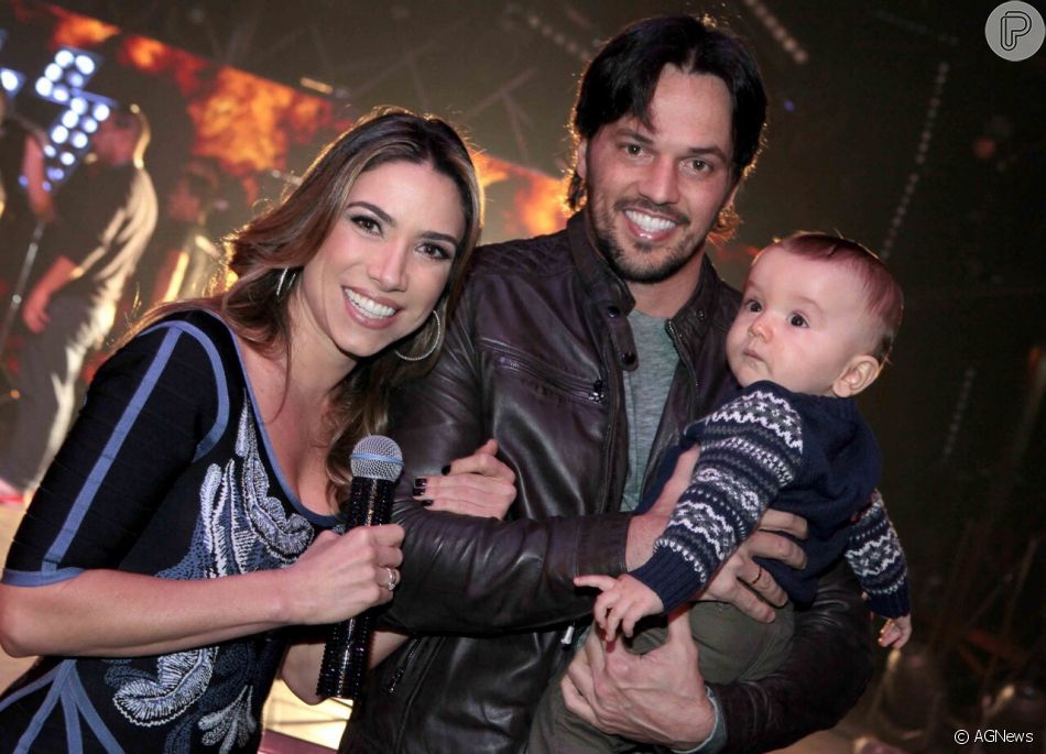 Patricia Abravanel e o marido, Fabio Faria, são pais de três, incluindo ...