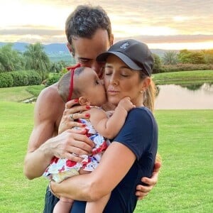 Ticiane Pinheiro é casada com Cesar Tralli, com quem tem uma filha