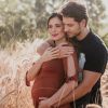 Kamilla Salgado e Eliéser Ambrósio esperam o primeiro filho