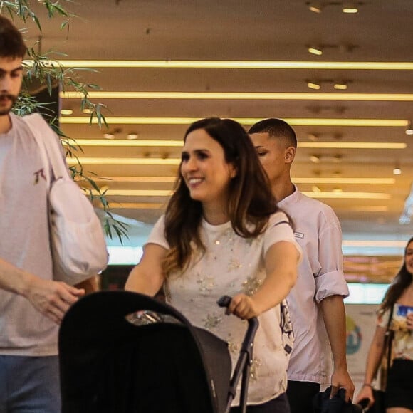 Casada com Rafael Vitti, Tatá Werneck tem um bebê de 7 meses