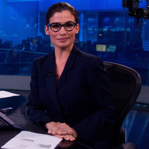 Renata Vasconcellos apresentou o 'Jornal Nacional' após invasão de homem à Globo nesta quarta-feira, 10 de junho de 2020