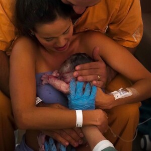 Biah Rodrigues, mulher de Sorocaba, postou foto do nascimento do filho