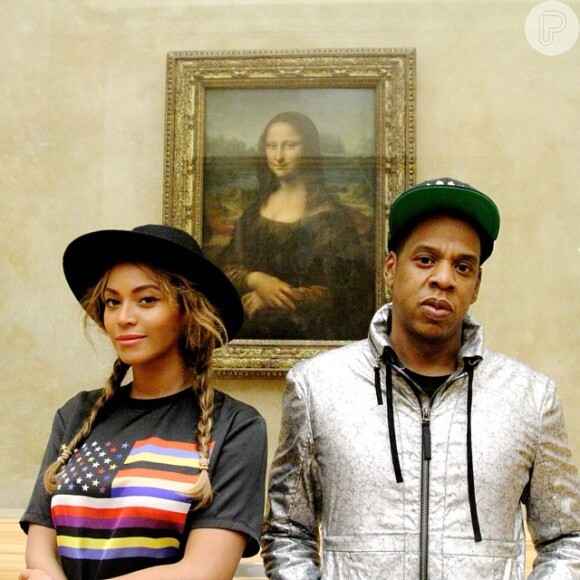 Beyoncé e Jay-Z estão curtindo temporada em Paris, na França, após fazerem shows na cidade