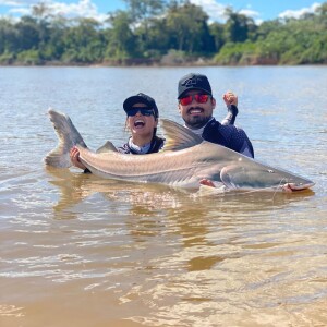 Fernando Zor divertiu a namorada, Maiara, com proposta que relacionava pescaria e casamento