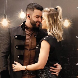 Andressa Suita contou que a camisa que estava usando seria de Gusttavo Lima