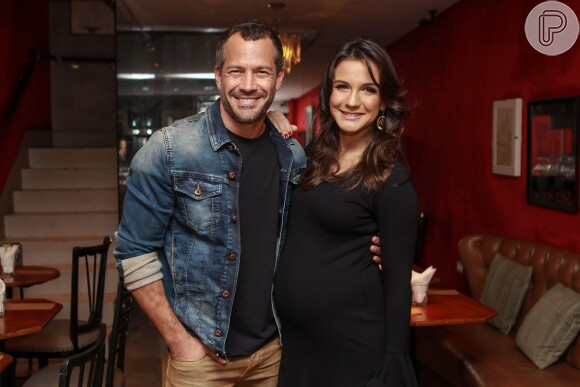 Malvino Salvador e Kyra Gracie esperam o terceiro filho