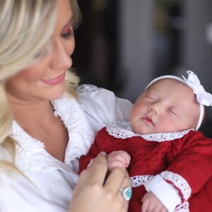 Filha de Ana Paula Siebert e Roberto Justus, Vicky já foi comparada ao pai, à mãe e à irmã Rafaella Justus em foto