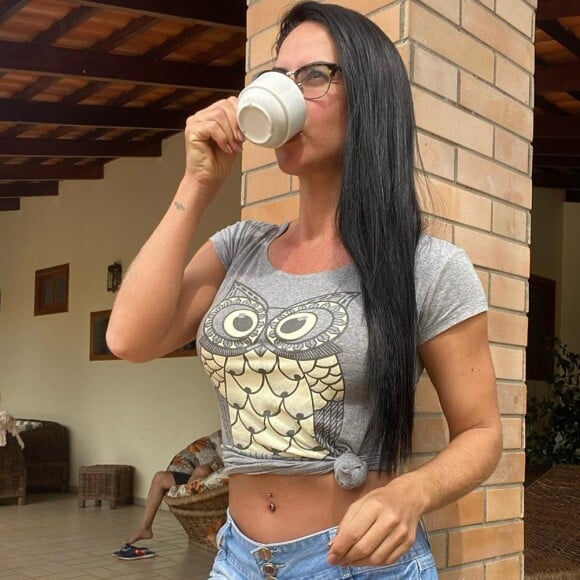 Graciele Lacerda alia dieta a exercícios