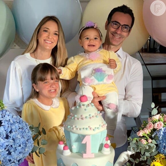 Ticiane Pinheiro comemora 1 ano da filha Manuella e mostra decoração de festa
