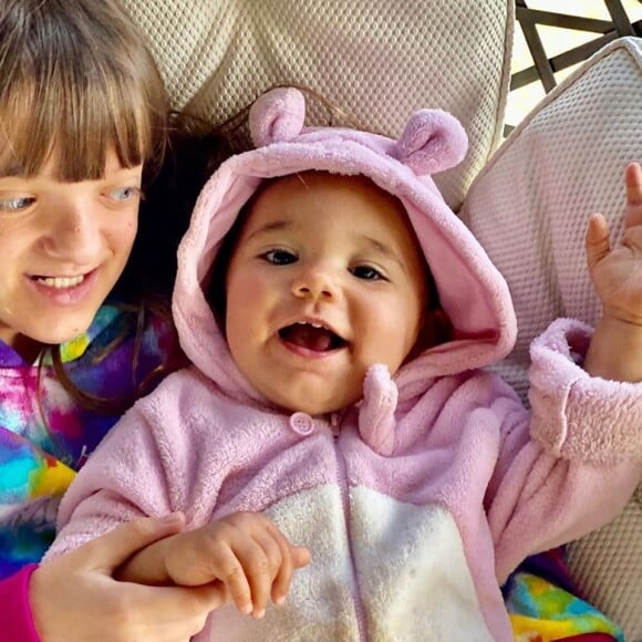 Rafaella Justus combinou look tie-dye com a mãe, Ticiane Pinheiro