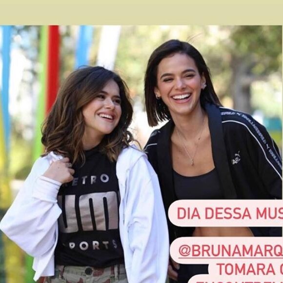 Maisa Silva lembra momentos com Bruna Marquezine e festeja 25 anos da atriz no Instagram