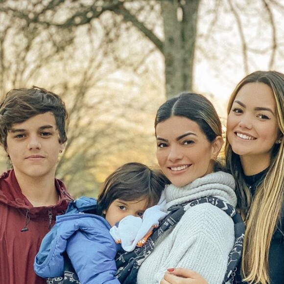 Kelly Key tem três filhos: Suzanna Freitas, com Latino, e Artur e Jaime com Mico Freitas