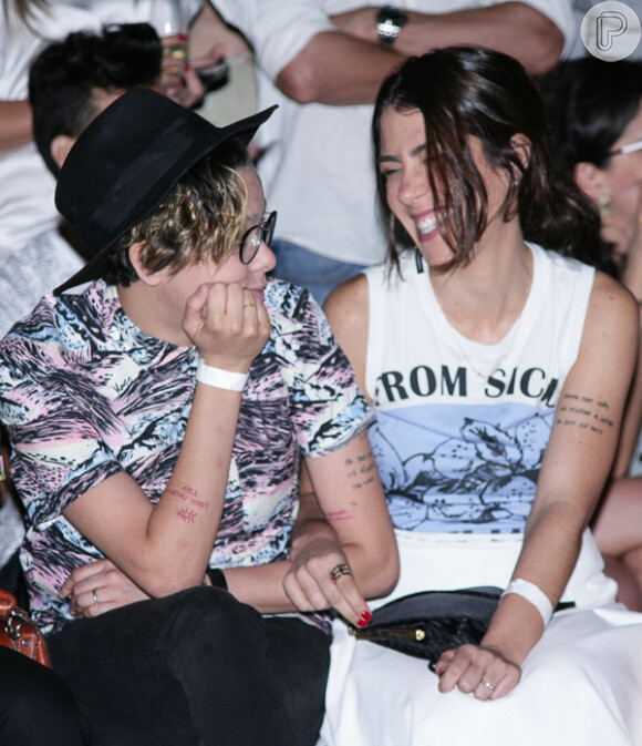 Anitta participou do desfile da Coca-Cola em São Paulo neste domingo, 1 de novembro de 2014