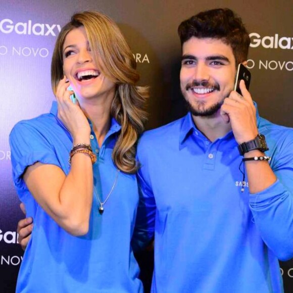 Grazi Massafera e Caio Castro engataram romance em setembro de 2019