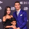 Pai de quatro, Cristiano Ronaldo possui da relação com Georgina Rodríguez a pequena Alana Martina, de dois anos