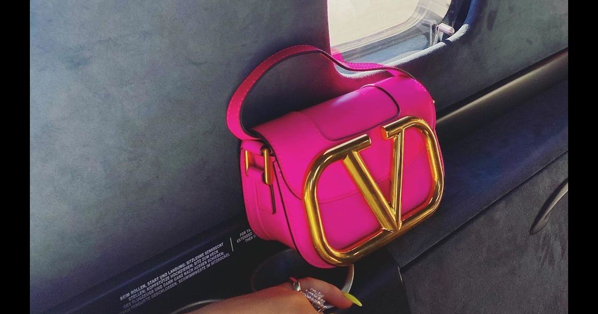 pink valentino bolsa