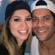 Hulk Paraíba está namorando Camila Angelo, sobrinha da ex-mulher, Iran Angelo