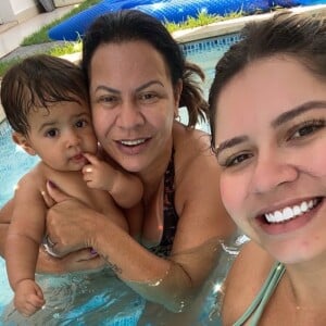 Marília Mendonça acompanha de perto crescimento do filho, Léo