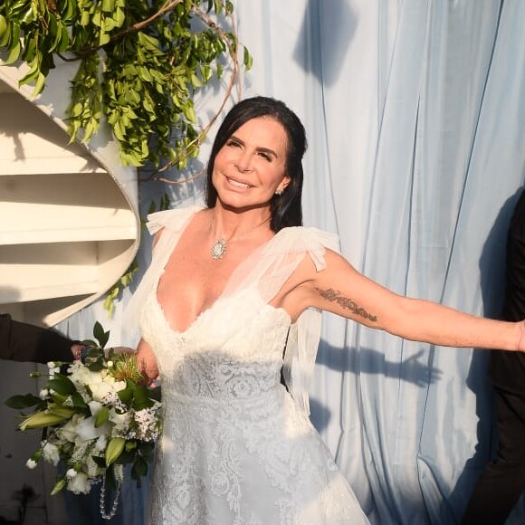 Gretchen está casada pela 18ª vez