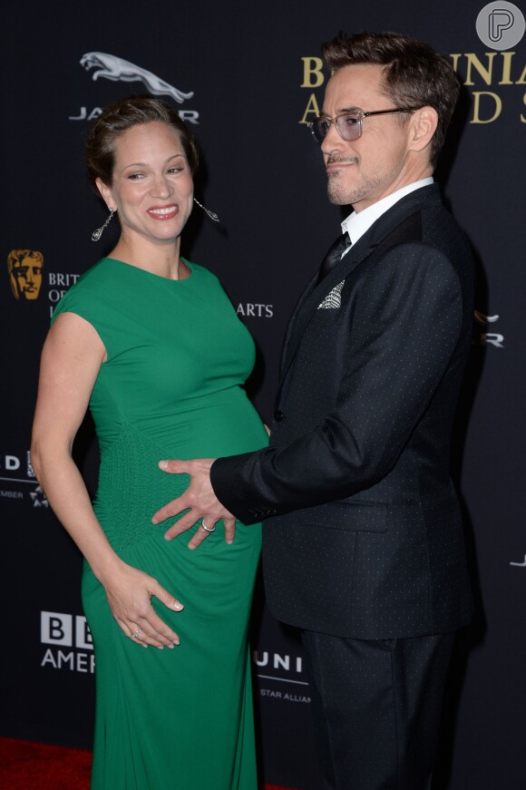 Robert Downey Jr. e Susan Downey já são pais de Exton, de 2 anos