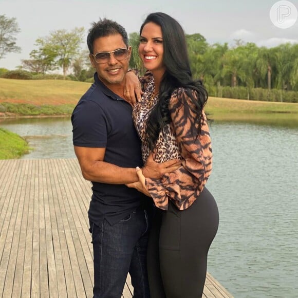 Zezé Di Camargo se declara à Graciele Lacerda: 'Eu sou um felizardo'