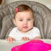Angelina tem 5 meses e é filha caçula de Zé Neto, dupla de Cristiano, e Natália Toscano