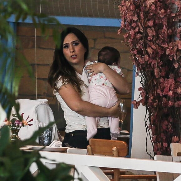 Tatá Werneck descreveu quarentena com a filha, Clara Maria