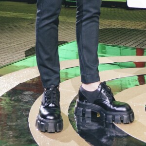 Wesley Safadão escolheu um sapato oxford grifado