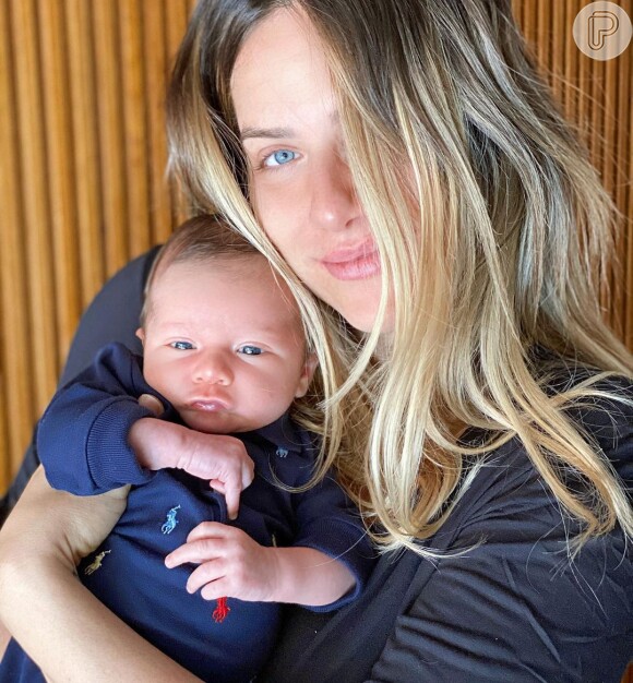Giovanna Ewbank é mãe de Zyan, de 4 meses, fruto da relação com Bruno Gagliasso