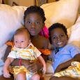 Giovanna Ewbank é mãe de Títi, de 7 anos, Bless, de 6, e Zyan, de 4 meses