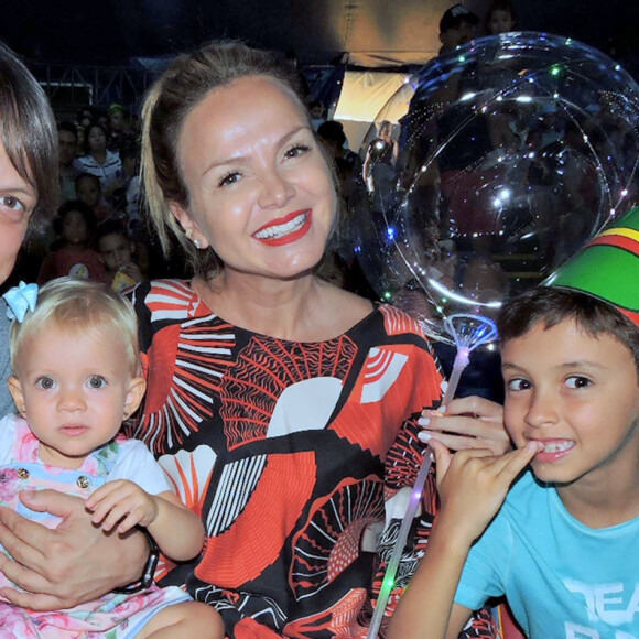 Eliana é mãe de Arthur, de 9 anos, e Manuela, de três