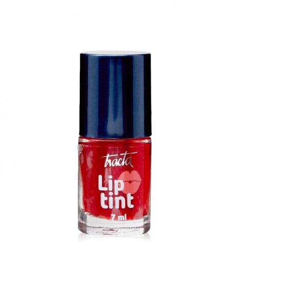 O lip tint da Tracta é versátil e multifuncional