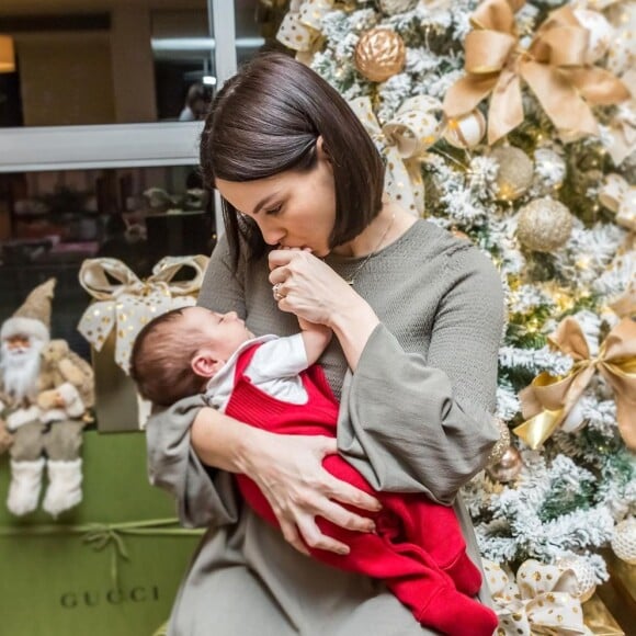 Sthefany Brito mostra momento fofo com filho, Antonio Enrico