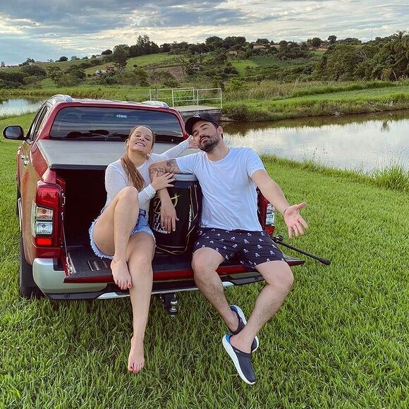 Maiara e Fernando Zor reataram o namoro recentemente