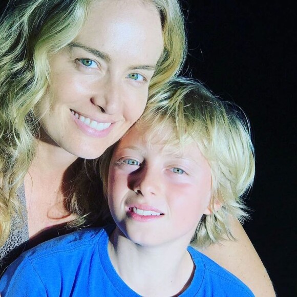 Angélica também é mãe de Benício