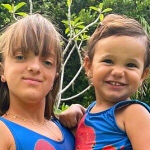 Filhas de Ticiane Pinheiro chamaram atenção em foto: 'Uma a carinha da mamãe e a outra, a carinha do papai'