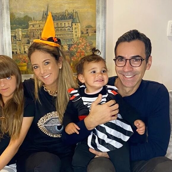 Filha de Ticiane Pinheiro e Cesar Tralli chamou atenção pela semelhança com o pai