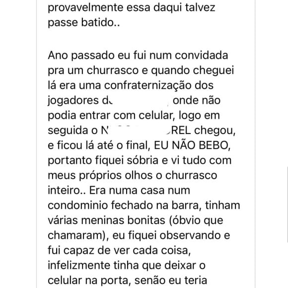 Duda Reis revela prints de suposta nova traição de Nego do Borel