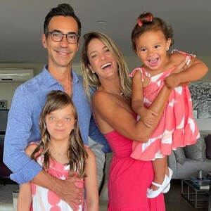 Cesar Tralli é casado com Ticiane Pinheiro: o jornalista é pai de Manuella e padrasto de Rafa Justus, de 11 anos