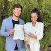 Jade Seba e Bruno Guedes já tinham se casado em uma cerimônia civil