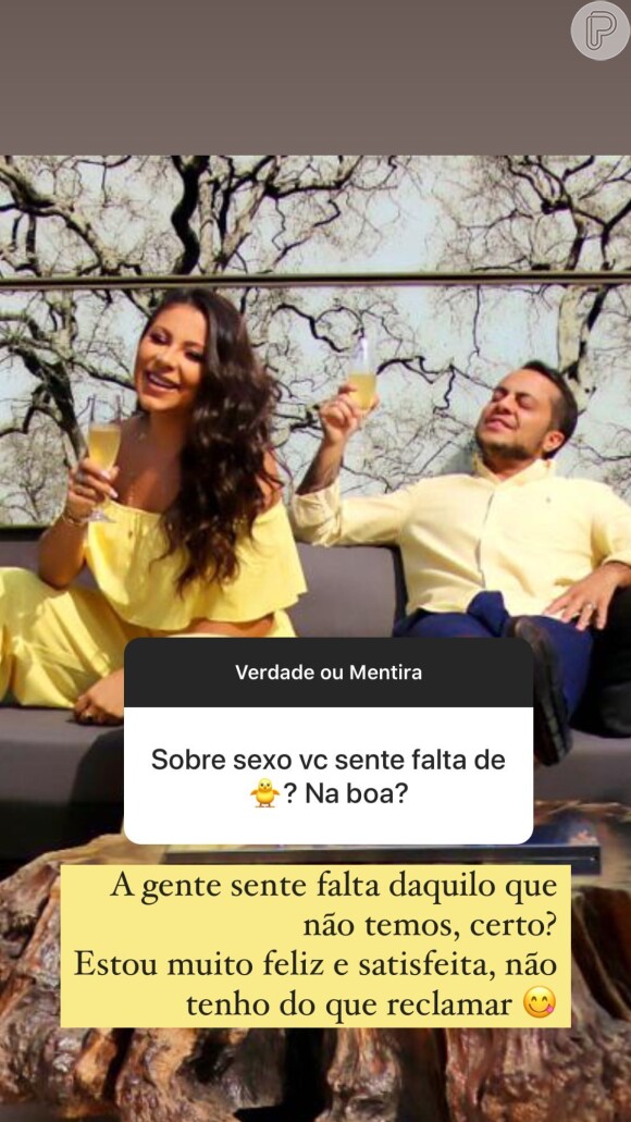 Andressa Ferreira fala sobre sexo com Thammy Miranda