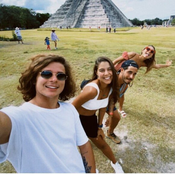 Sasha Meneghel está curtindo viagem ao México