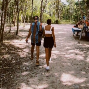 Sasha Meneghel está hospedada em resorte de luxo com o namorado, João Figueiredo, pelo México